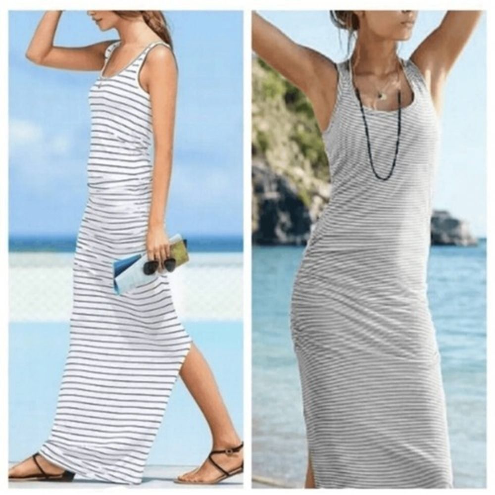 Victoria's Secret Striped Maxi Dress